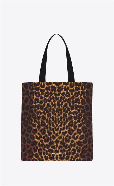 ysl tote bag leopard|ysl leopard print bag.